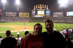 Crash, Wally & Comiskey's famous exploding scoreboard