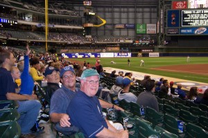 Uncle Dave, Crash & Uncle Mark at Miller Park